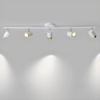4-Light Modern Dimmable LED Track Lighting with Adjustable Head