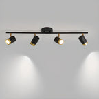 4-Light Modern Dimmable LED Track Lighting with Adjustable Head