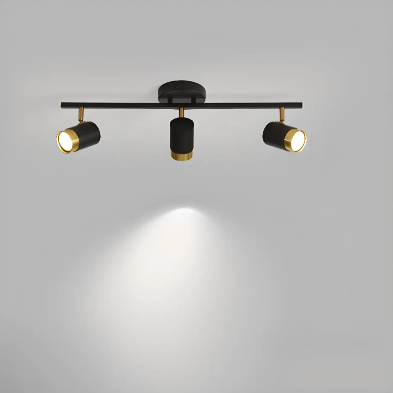 4-Light Modern Dimmable LED Track Lighting with Adjustable Head