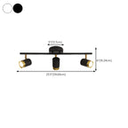 4-Light Modern Dimmable LED Track Lighting with Adjustable Head