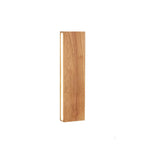 Rotatable Wood 2-Light LED Wall Sconce for Bedside Lighting