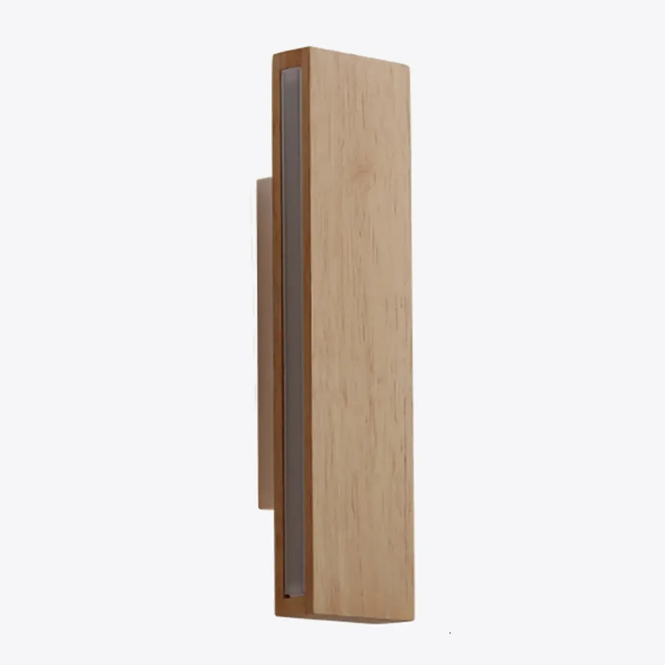 Rotatable Wood 2-Light LED Wall Sconce for Bedside Lighting