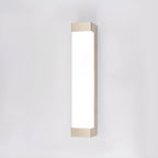 Third Gear Dimming Polymer Shade Outdoor Steel Wall Sconce