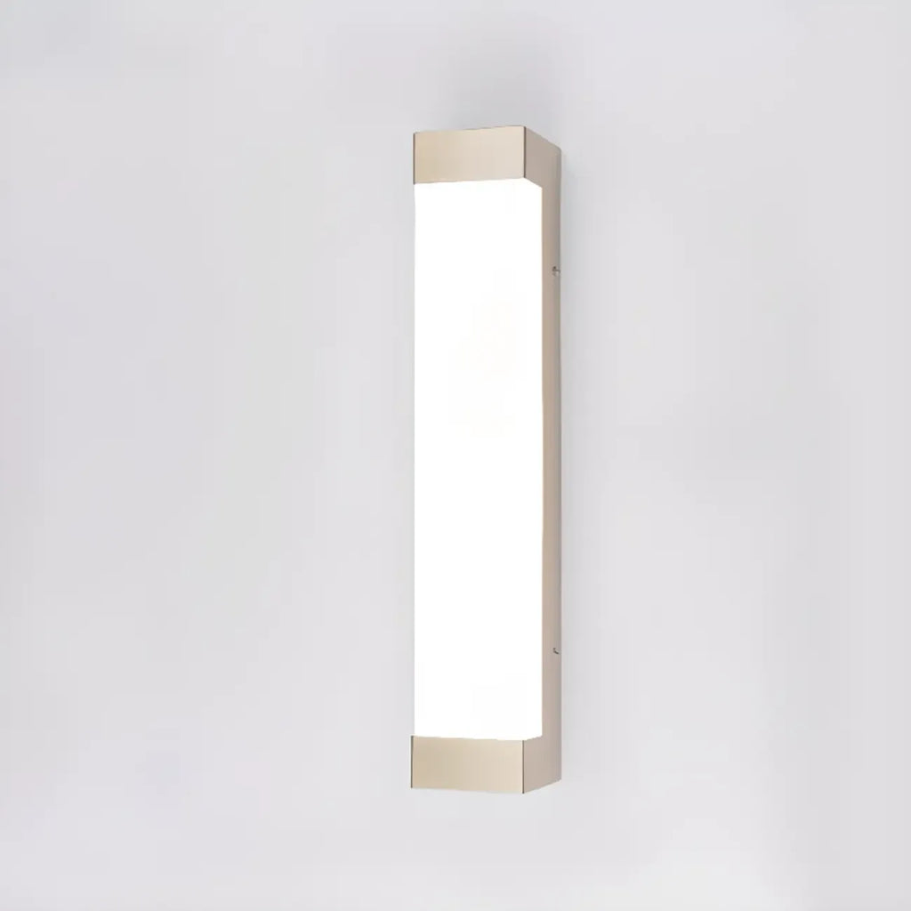 Third Gear Dimming Polymer Shade Outdoor Steel Wall Sconce