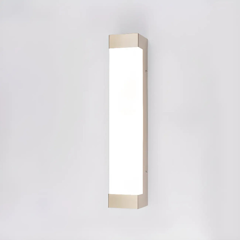 Third Gear Dimming Polymer Shade Outdoor Steel Wall Sconce