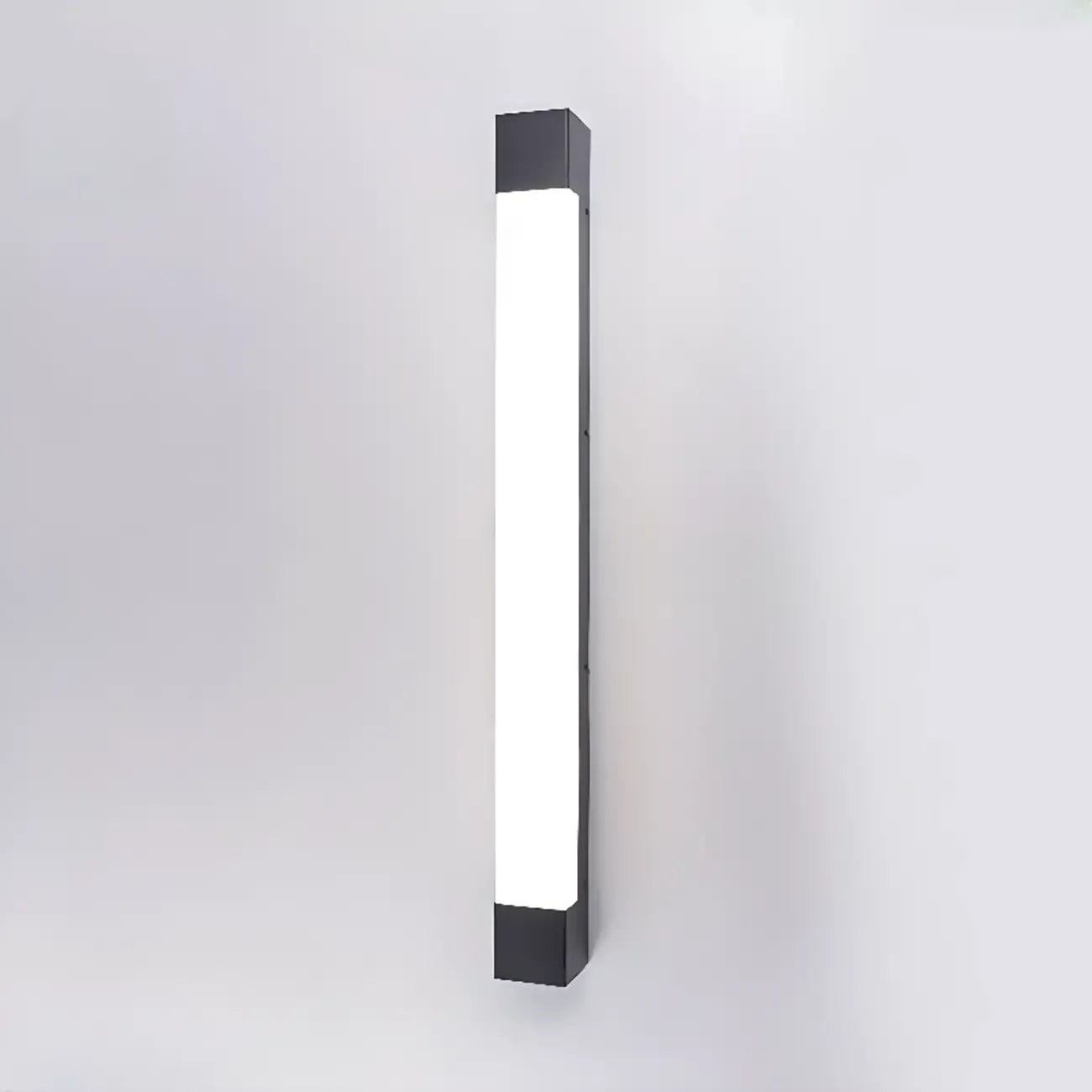 Third Gear Dimming Polymer Shade Outdoor Steel Wall Sconce