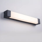 Third Gear Dimming Polymer Shade Outdoor Steel Wall Sconce
