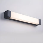 Third Gear Dimming Polymer Shade Outdoor Steel Wall Sconce