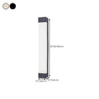 Third Gear Dimming Polymer Shade Outdoor Steel Wall Sconce