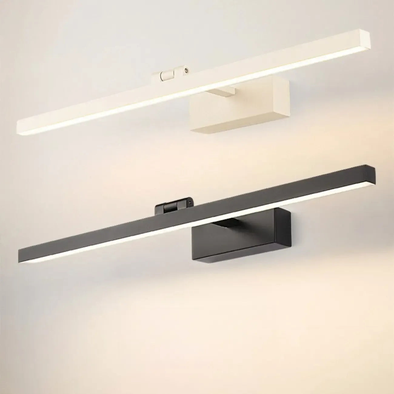 Stylish Black Linear LED Bathroom Vanity Light