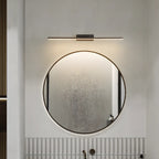 Minimalist Linear Metal Vanity Light 3-Gear Dimming for Bathroom