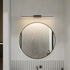 Minimalist Linear Metal Vanity Light 3-Gear Dimming for Bathroom