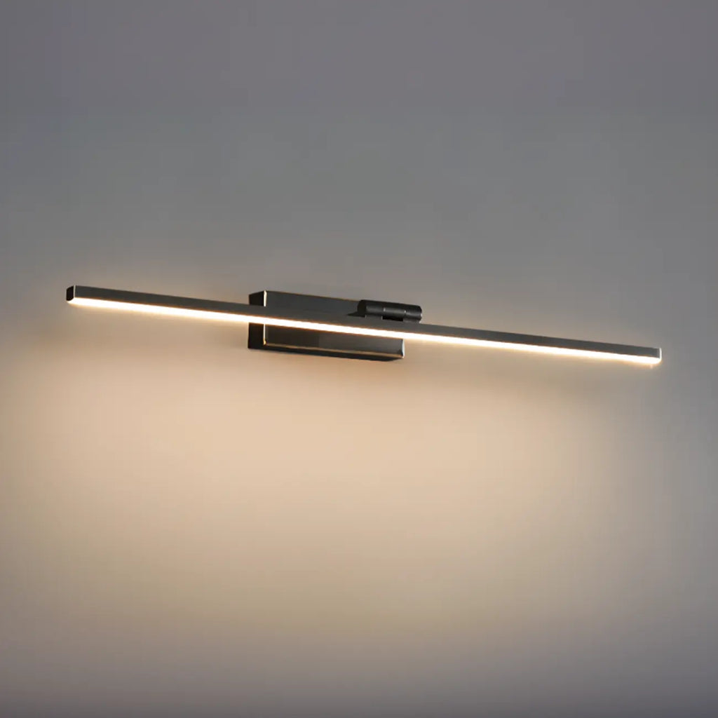 Minimalist Linear Metal Vanity Light 3-Gear Dimming for Bathroom