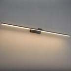Minimalist Linear Metal Vanity Light 3-Gear Dimming for Bathroom