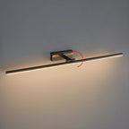 Minimalist Linear Metal Vanity Light 3-Gear Dimming for Bathroom