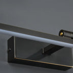 Minimalist Linear Metal Vanity Light 3-Gear Dimming for Bathroom