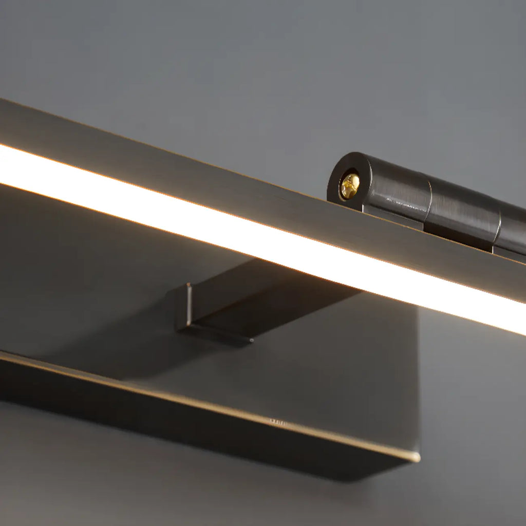 Minimalist Linear Metal Vanity Light 3-Gear Dimming for Bathroom
