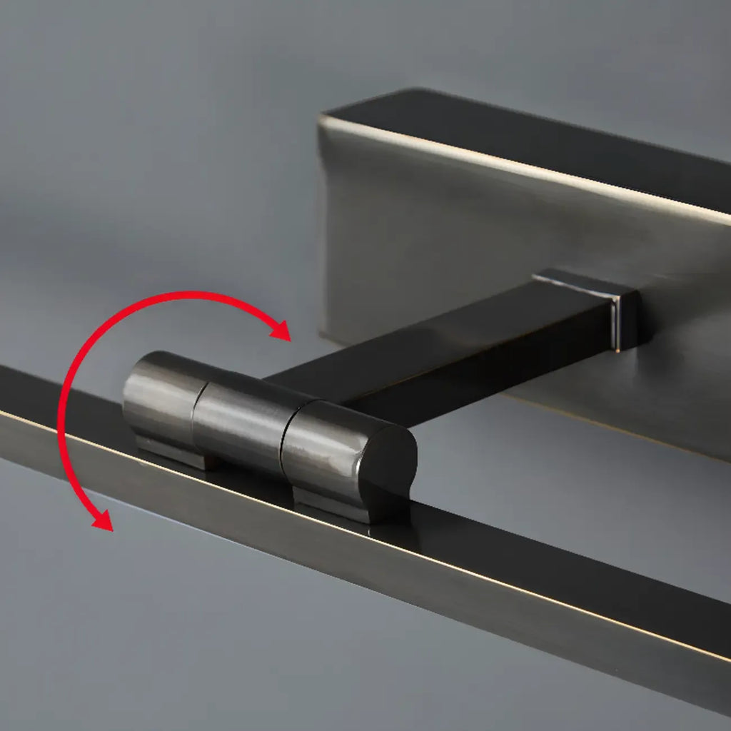 Minimalist Linear Metal Vanity Light 3-Gear Dimming for Bathroom