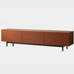 Mid-Century Modern Wood TV Cosole with Storage