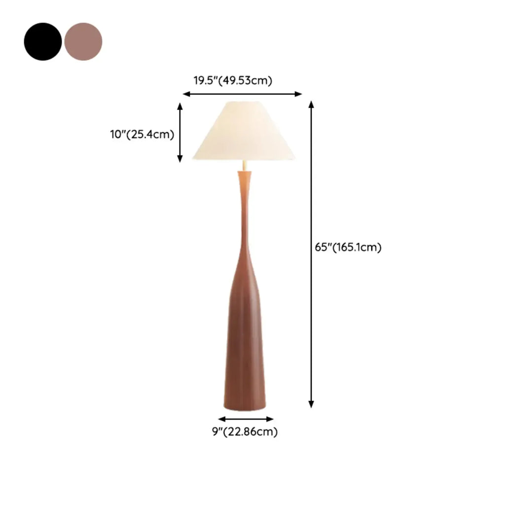 65 Modern Metal Bottle-Shaped Floor Lamp