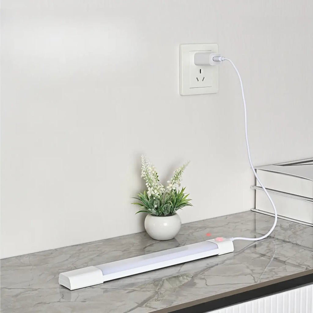 1-Light Modern Black Geometric LED Vanity Light