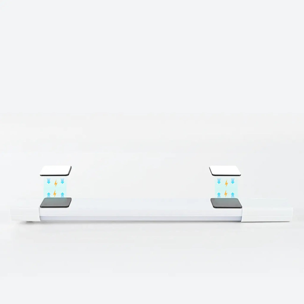 1-Light Modern Black Geometric LED Vanity Light