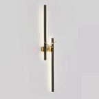Modern Linear 2-Light LED Wall Sconce Dimmable for Indoor