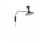 Modern White Plug-In Adjustable Wall Sconce in 2-Light