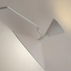 Modern White Plug-In Adjustable Wall Sconce in 2-Light