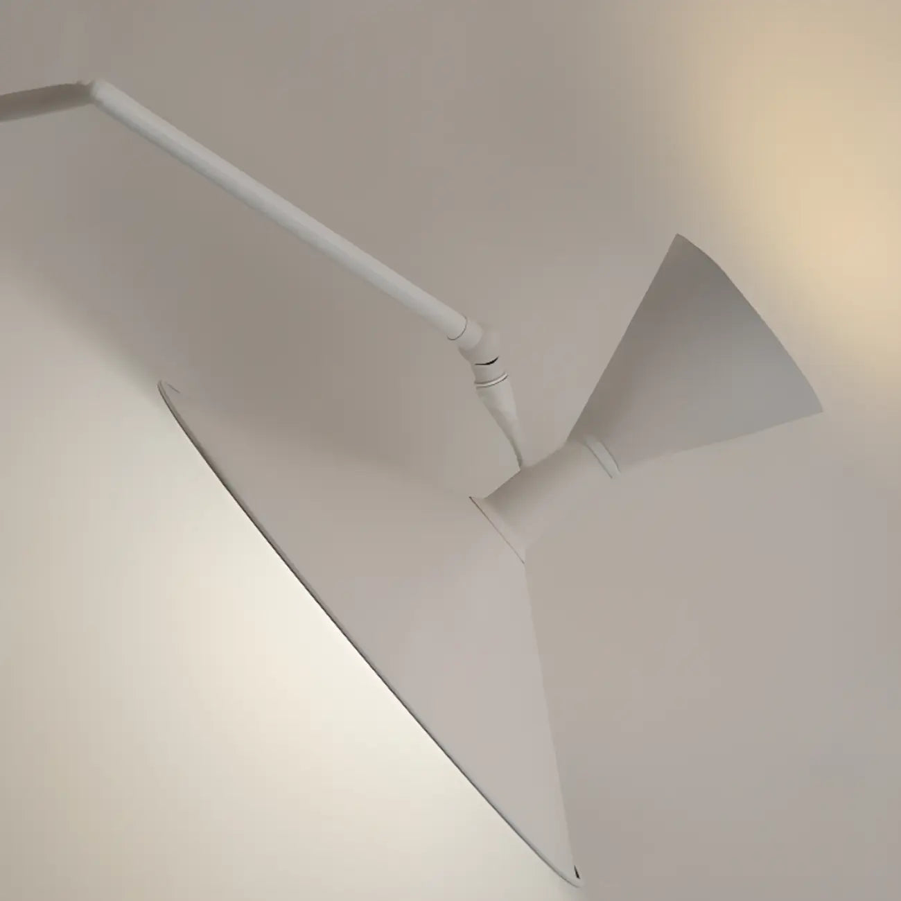 Modern White Plug-In Adjustable Wall Sconce in 2-Light