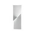 Art Decor White Geometric Metal LED Wall Sconce with Remote