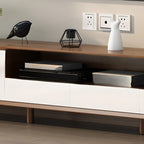 Modern wooden TV cabinet Chinese style storage
