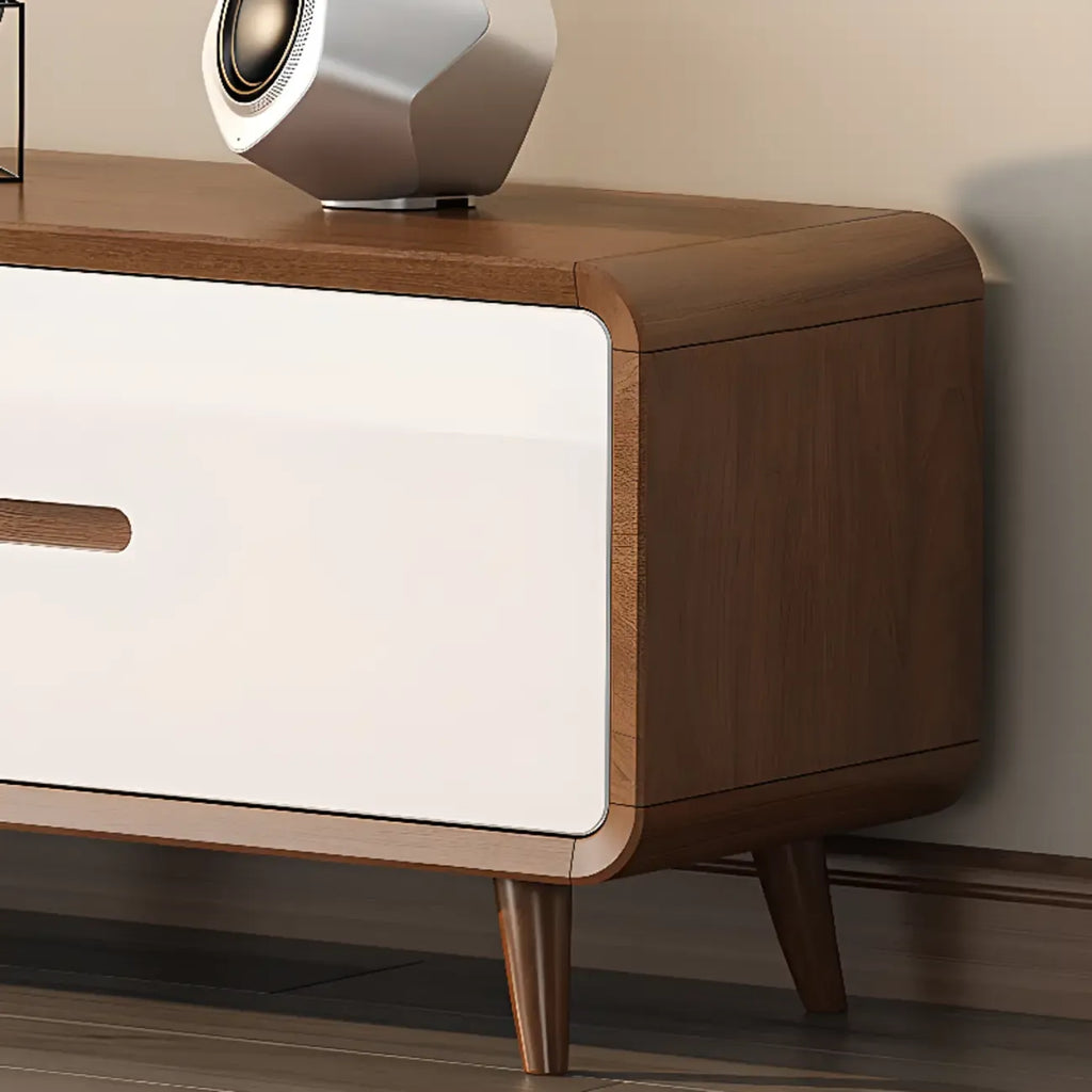 Modern wooden TV cabinet Chinese style storage