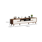 Modern wooden TV cabinet Chinese style storage