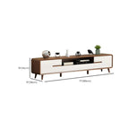 Modern wooden TV cabinet Chinese style storage