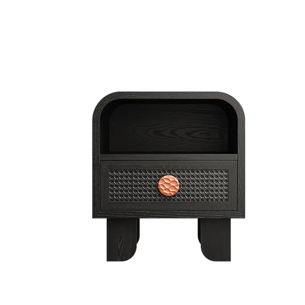 Charcoal Black Casual Storage Sideboard with Drawers