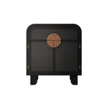 Charcoal Black Casual Storage Sideboard with Drawers