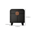 Charcoal Black Casual Storage Sideboard with Drawers