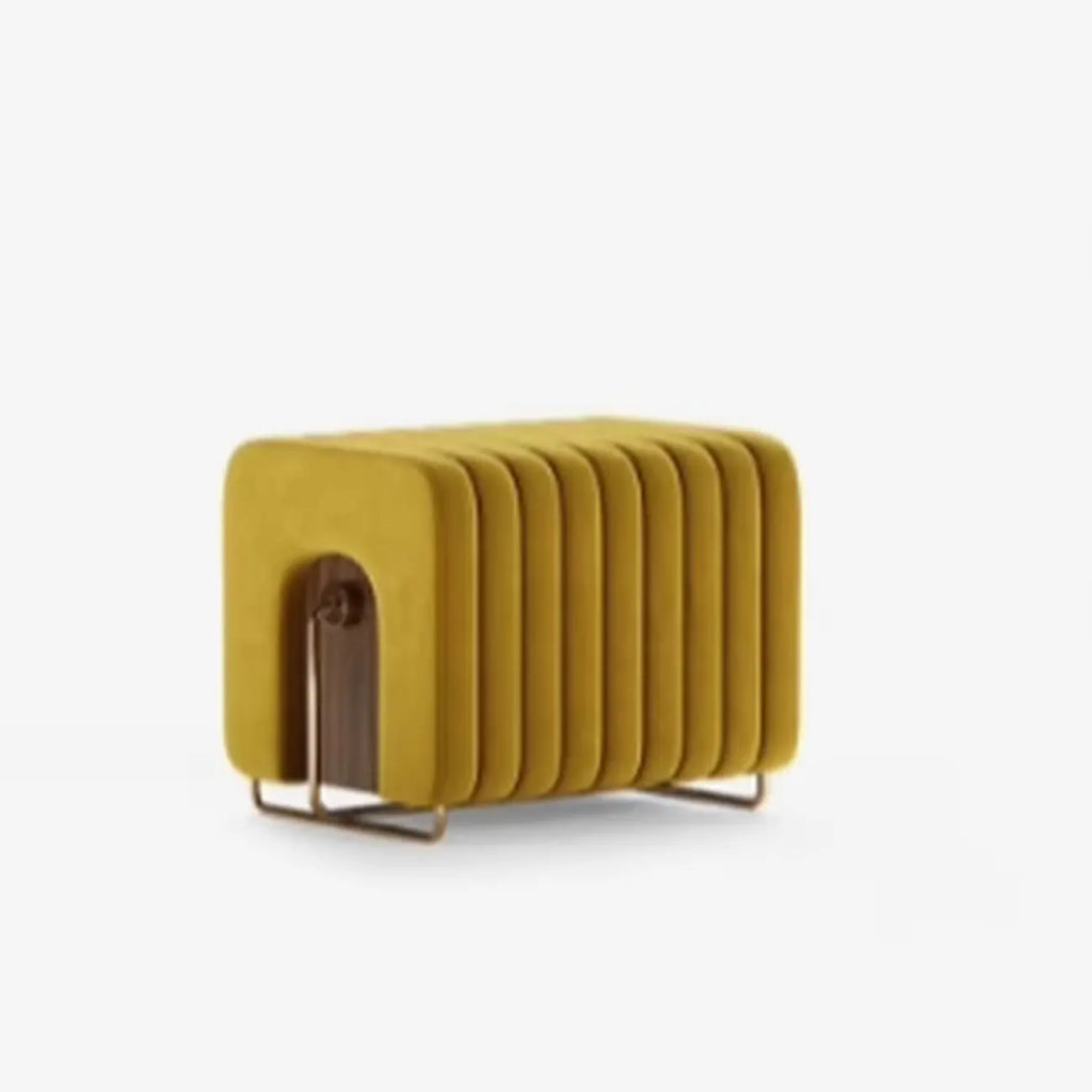 Rectangular Simple Long Upholstered Bedroom Bench