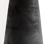 Modern Geometric Fabric Shade Wood Floor Lamp