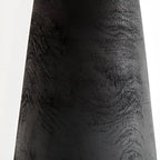 Modern Geometric Fabric Shade Wood Floor Lamp