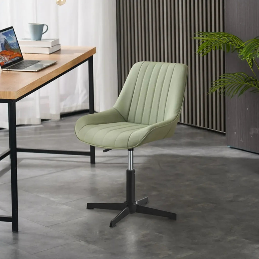 Modern Swivel Upholstered Minimalist Ergonomic Office Chair