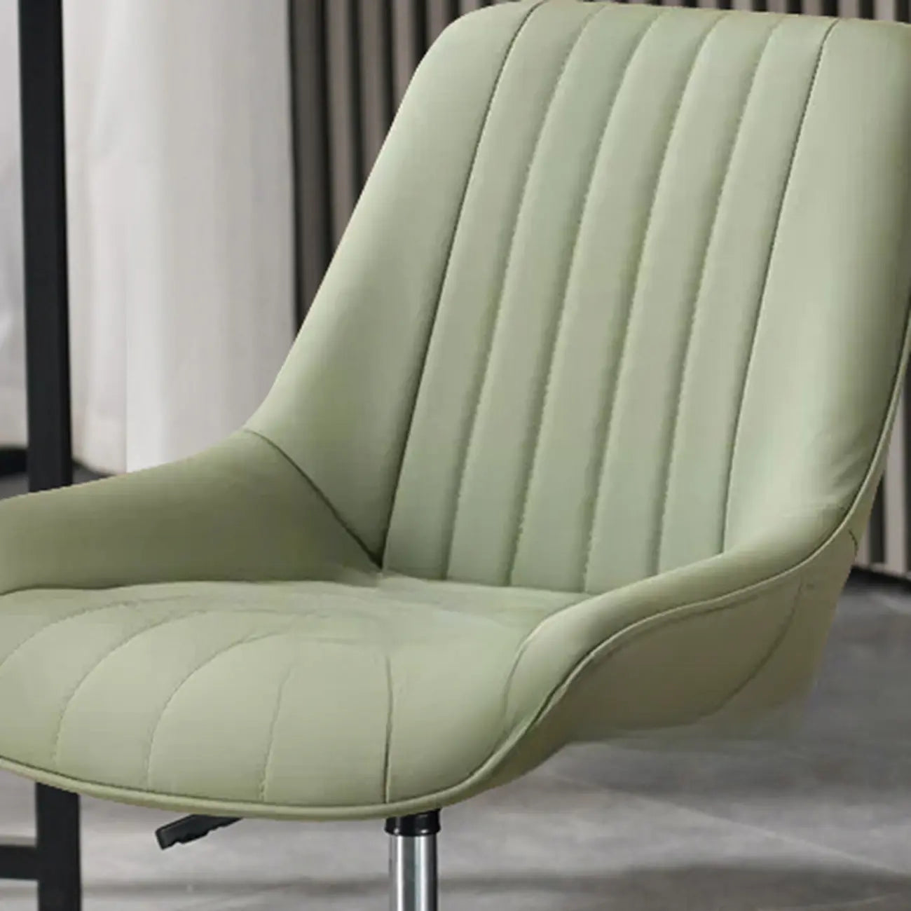 Modern Swivel Upholstered Minimalist Ergonomic Office Chair