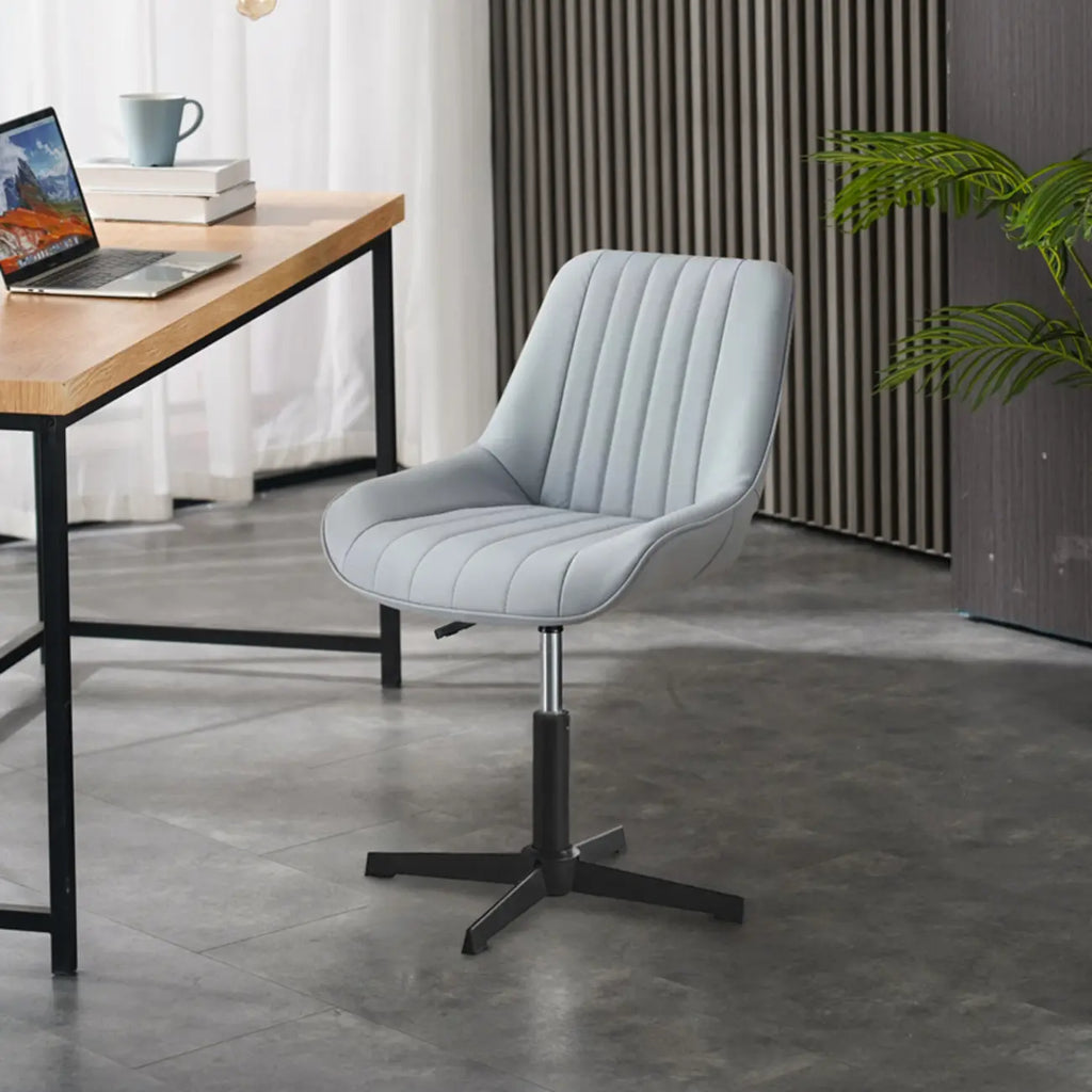 Modern Swivel Upholstered Minimalist Ergonomic Office Chair