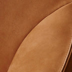 Modern High Back Living Room Accent Chair with Ottoman