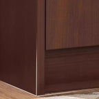 Modern Narrow Wood Sideboard Multiple Drawers Cabinets