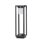 Contemporary Metal Black Open Landscape Lighting