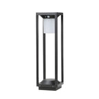 Contemporary Metal Black Open Landscape Lighting
