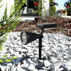 Modern Solar Sleek Cone Landscape Lighting