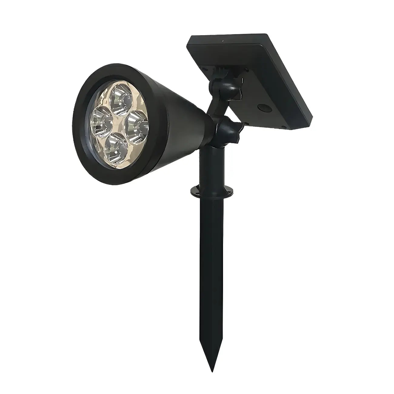 Modern Solar Sleek Cone Landscape Lighting